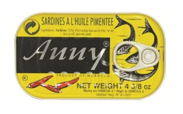 Sardine à l'huile pimentée Anny