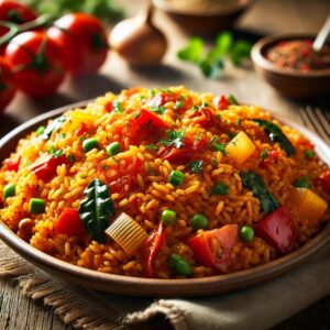 Jollof rice recette