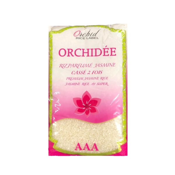 riz jasmin orchidee