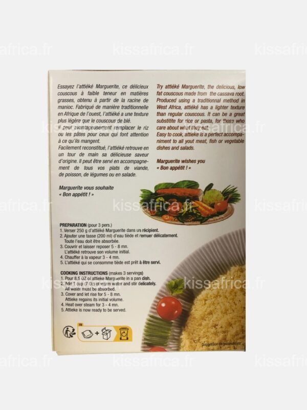 Couscous de Manioc Attiéké Marguerite - Image 3