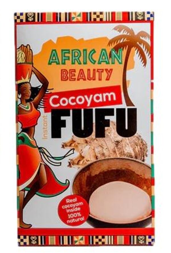 fufu farine de taro cocoyam african beauty