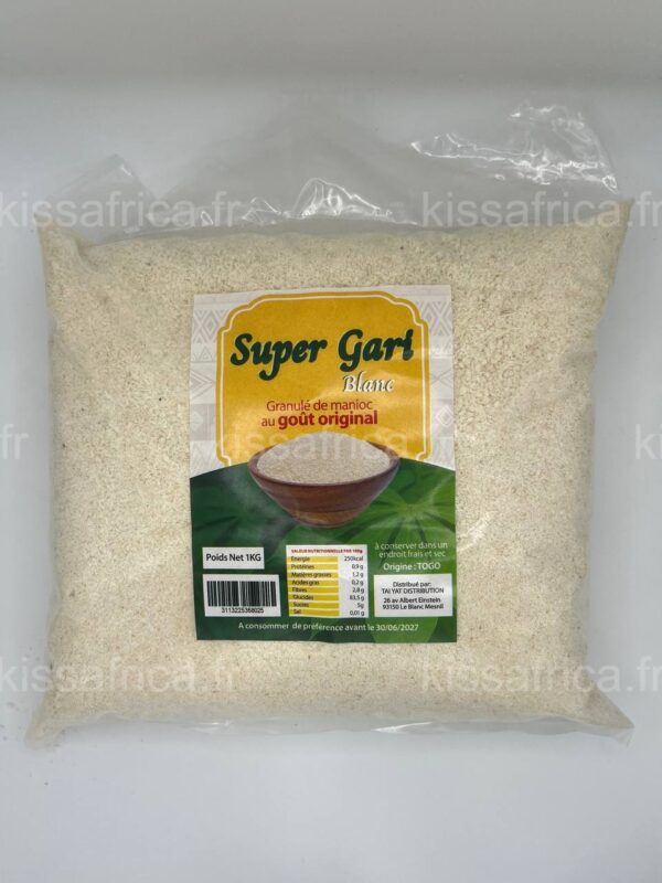 super gari blanc