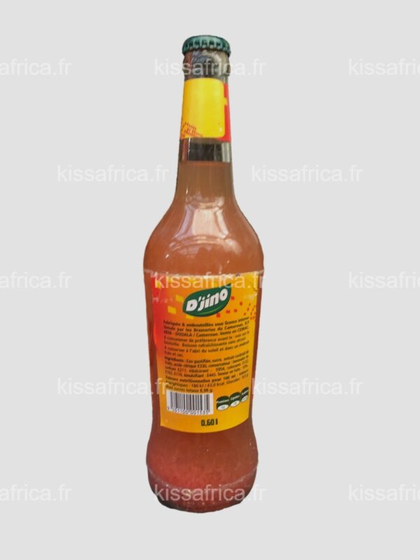 D'JINO Cocktail de Fruits Bouteille en Verre 0,6L - Image 2