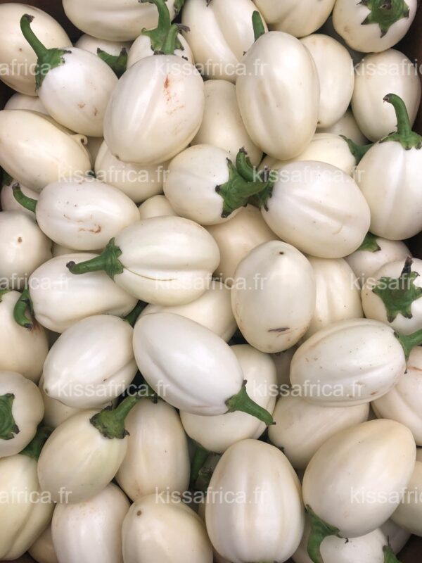 aubergines blanches