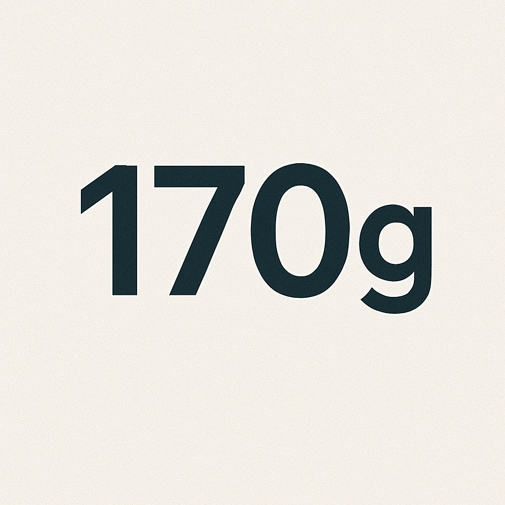 170 grammes